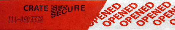 Tamper Evident Security Tape