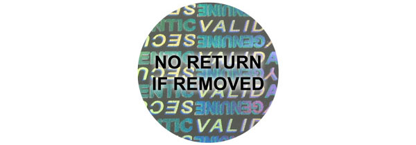 Hologram Labels, Serial Numbers