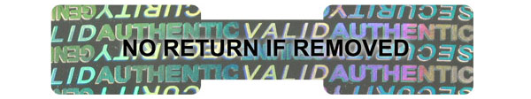 Hologram Labels, Serial Numbers