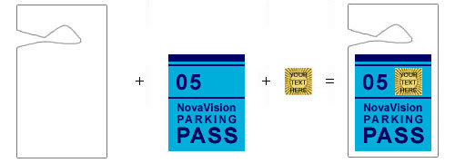 Parking Permit Hang Tag