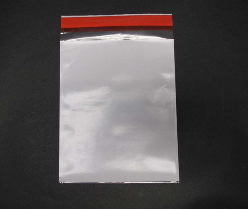 Tamper Evident Security Bags, Clear Poly, 3.5 x 7 in, Packs of 100