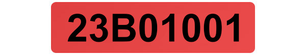 White Security Label