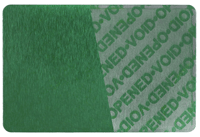 Tamper Evident Security Label Tamper Pattern